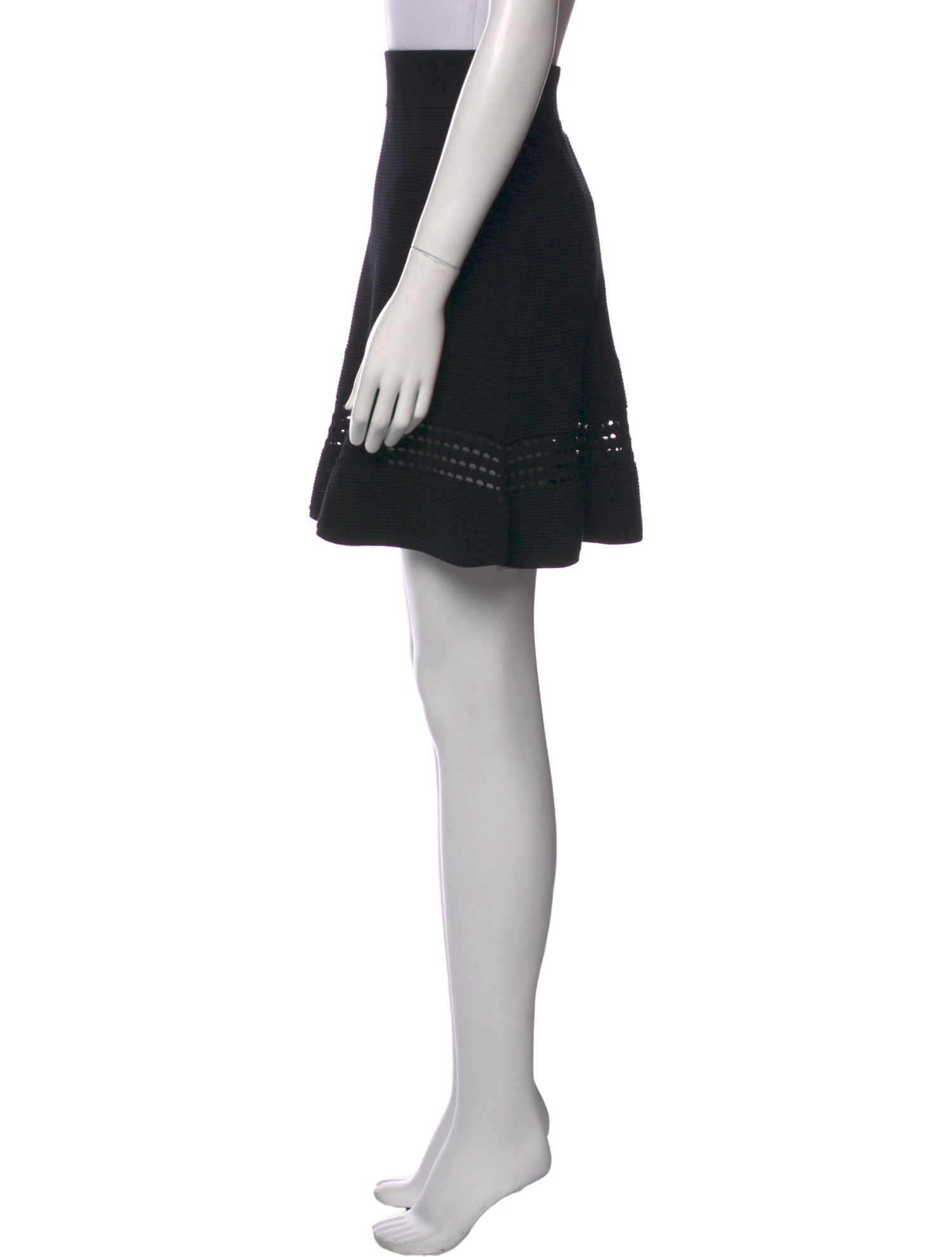 A.L.C. Eyelet Trim Mini Skirt