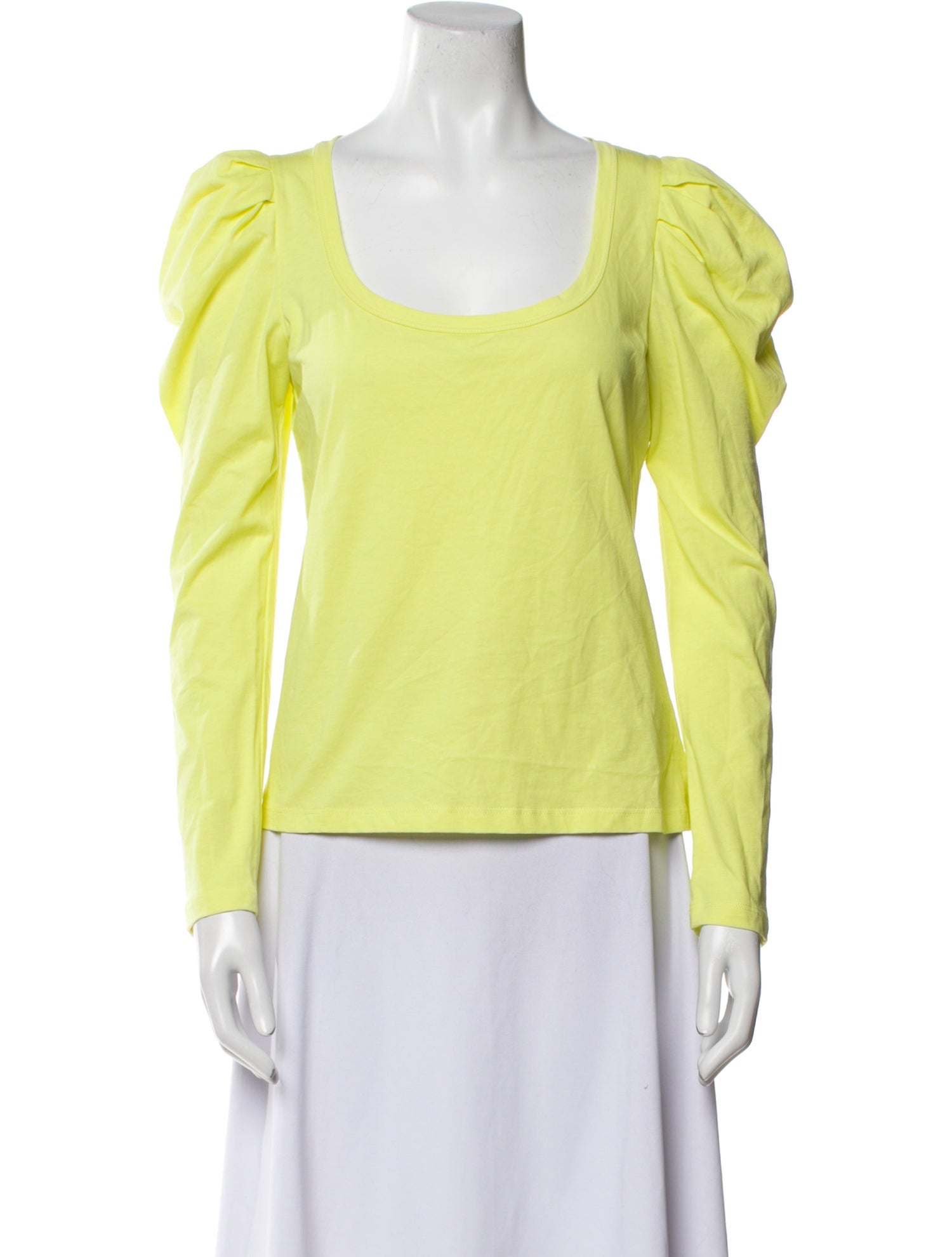 A.L.C. Scoop Neck Long Sleeve Top