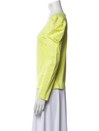 A.L.C. Scoop Neck Long Sleeve Top