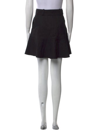 A.L.C. Ruffle Embellishment Mini Skirt