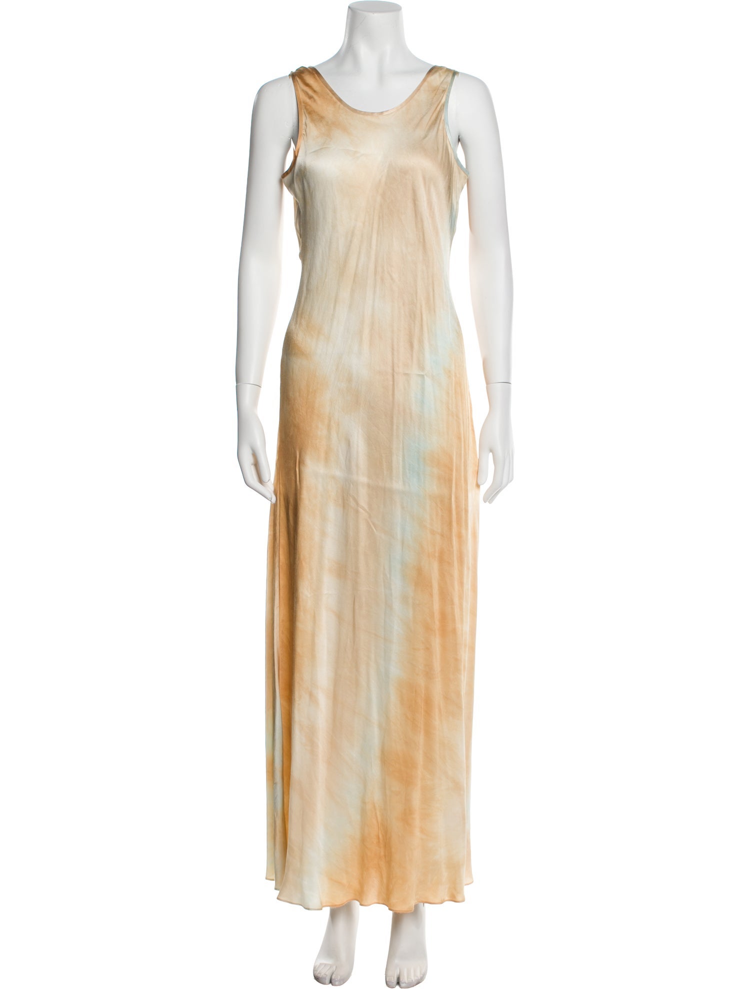 A.L.C. Tie-Dye Print Long Dress