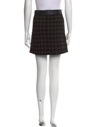 A.L.C. Virgin Wool Mini Skirt