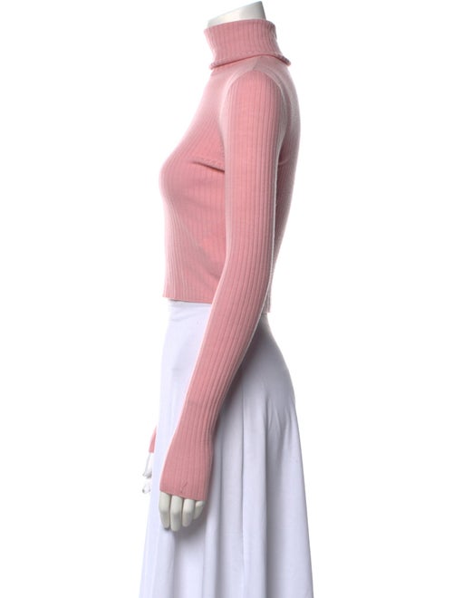 A.L.C. Merino Wool Turtleneck Crop Top