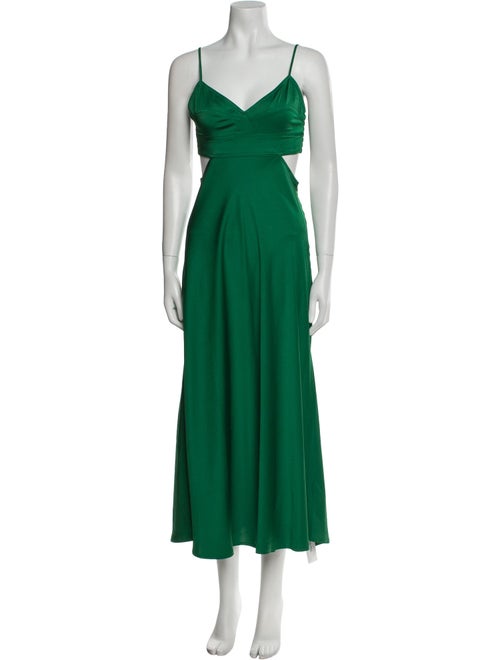 A.L.C. V-Neck Midi Length Dress