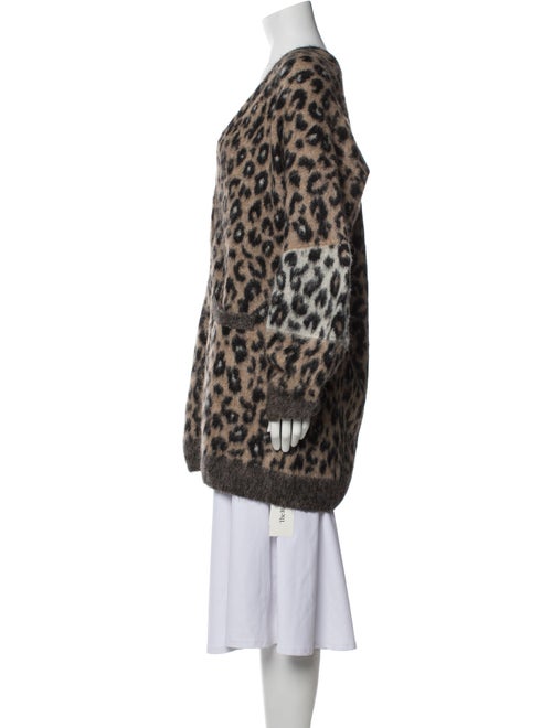 A.L.C. Alpaca Animal Print Sweater