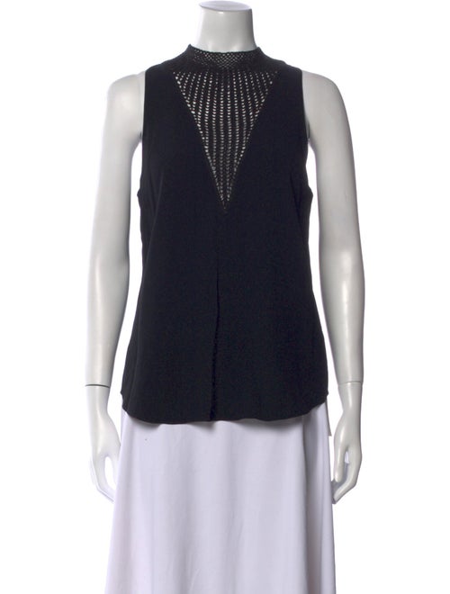 A.L.C. Mock Neck Sleeveless Top