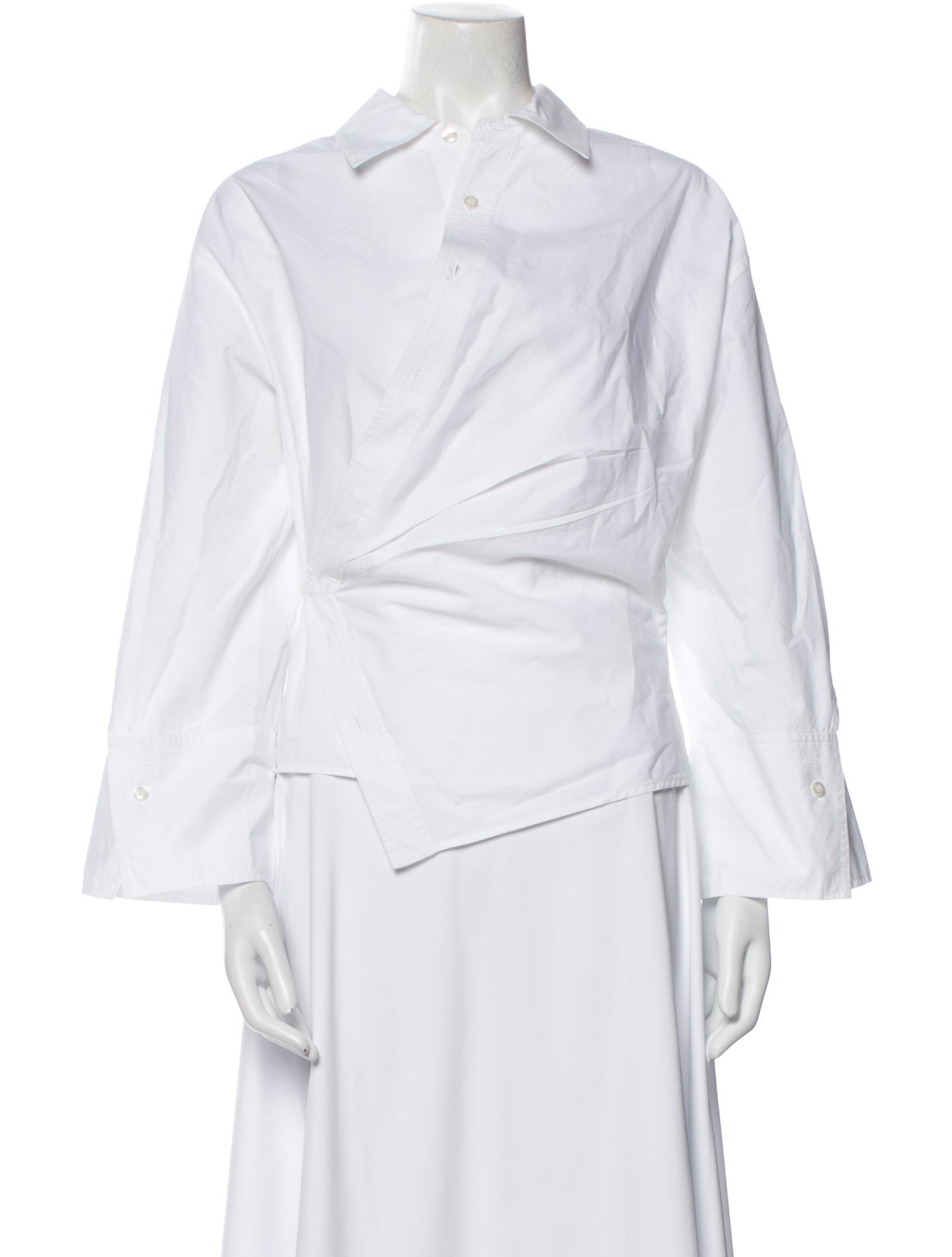 A.L.C. Long Sleeve Button-Up Top