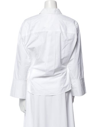 A.L.C. Long Sleeve Button-Up Top