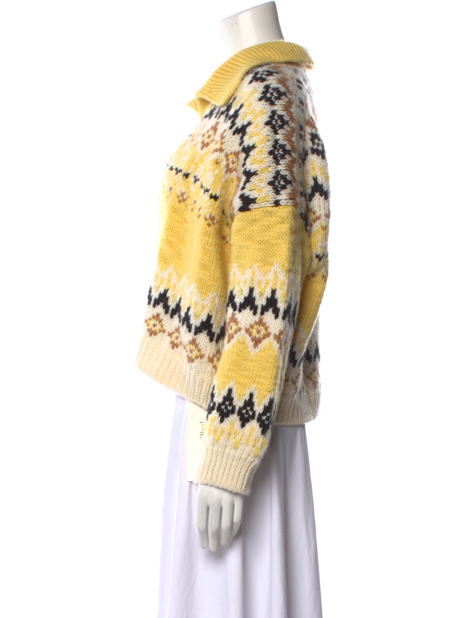 A.L.C. Merino Wool Striped Sweater