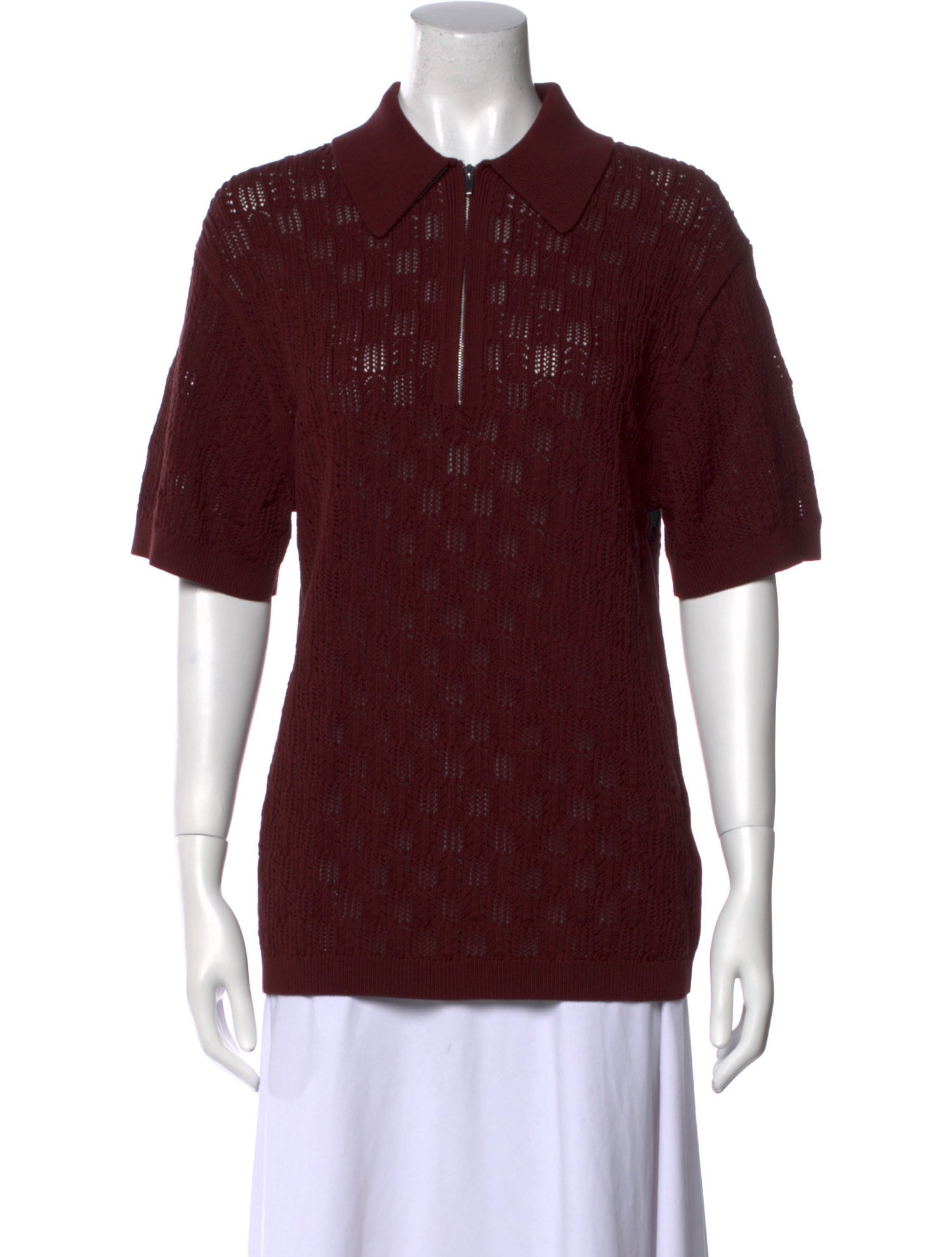 A.L.C. Short Sleeve Polo