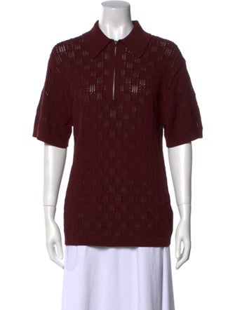 A.L.C. Short Sleeve Polo