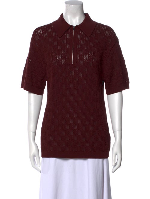 A.L.C. Short Sleeve Polo