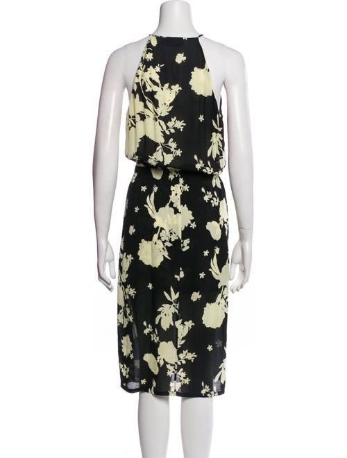 A.L.C. Floral Print Midi Length Dress