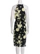 A.L.C. Floral Print Midi Length Dress
