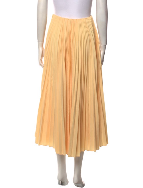 A.L.C. Pleated Accents Midi Length Skirt