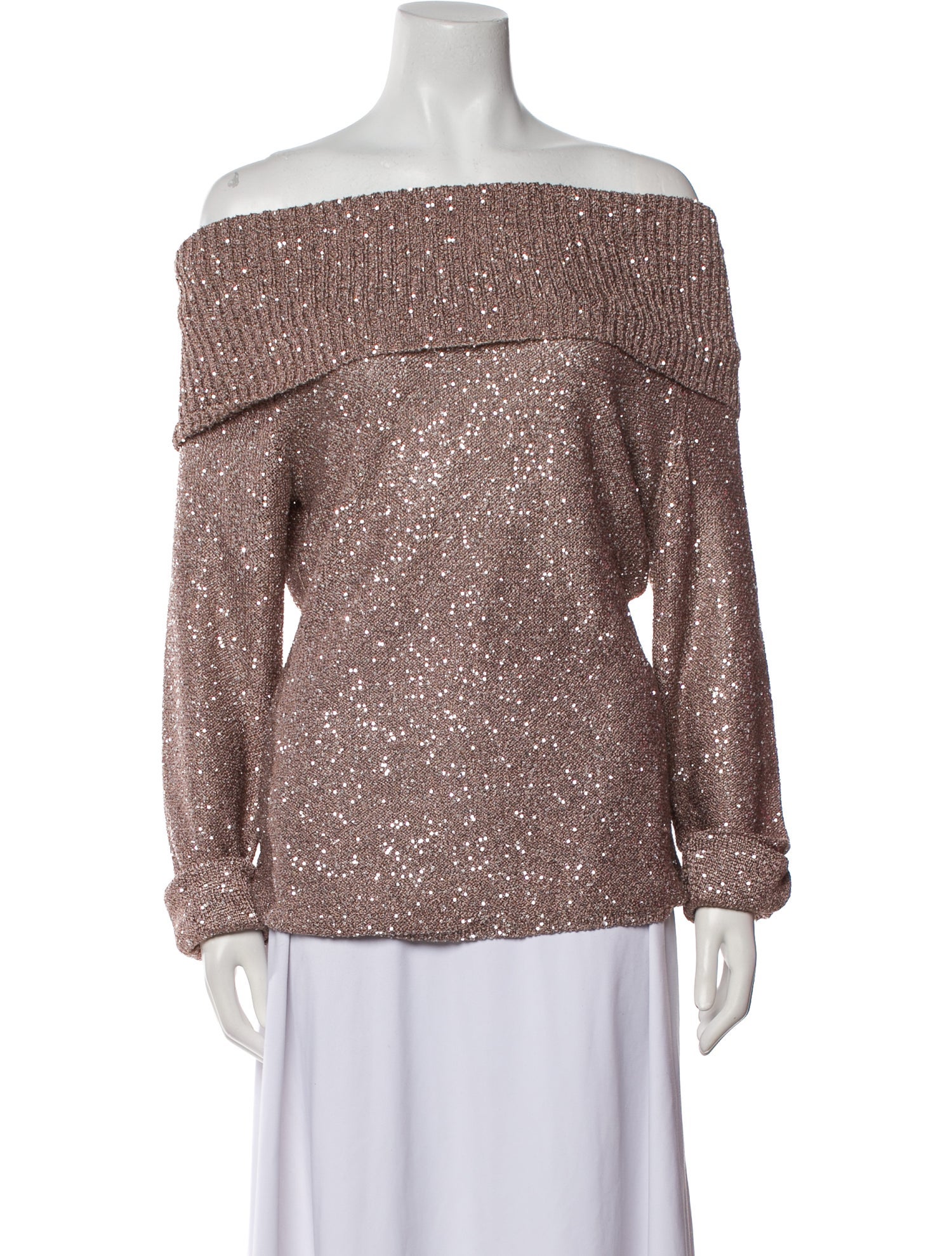 A.L.C. Off-The-Shoulder Long Sleeve Blouse w/ Tags