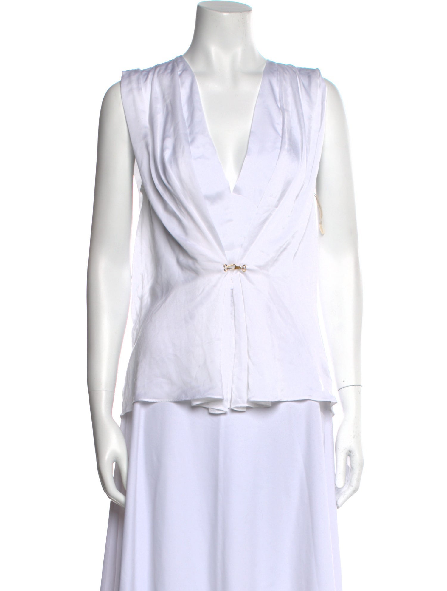 A.L.C. V-Neck Sleeveless Blouse