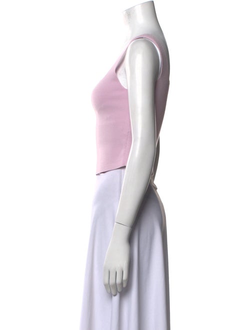 A.L.C. Square Neckline Sleeveless Crop Top