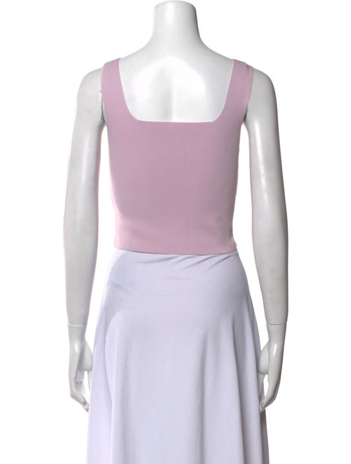 A.L.C. Square Neckline Sleeveless Crop Top