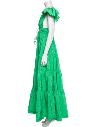 A.L.C. V-Neck Long Dress