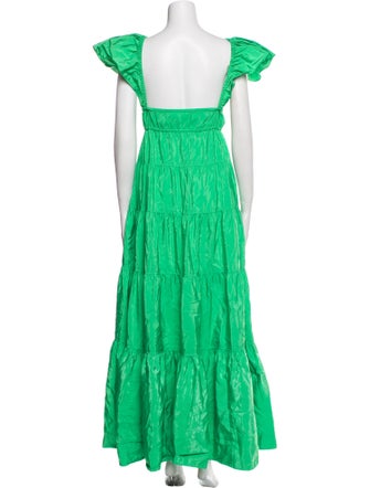 A.L.C. V-Neck Long Dress