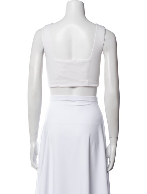 A.L.C. Square Neckline Sleeveless Crop Top