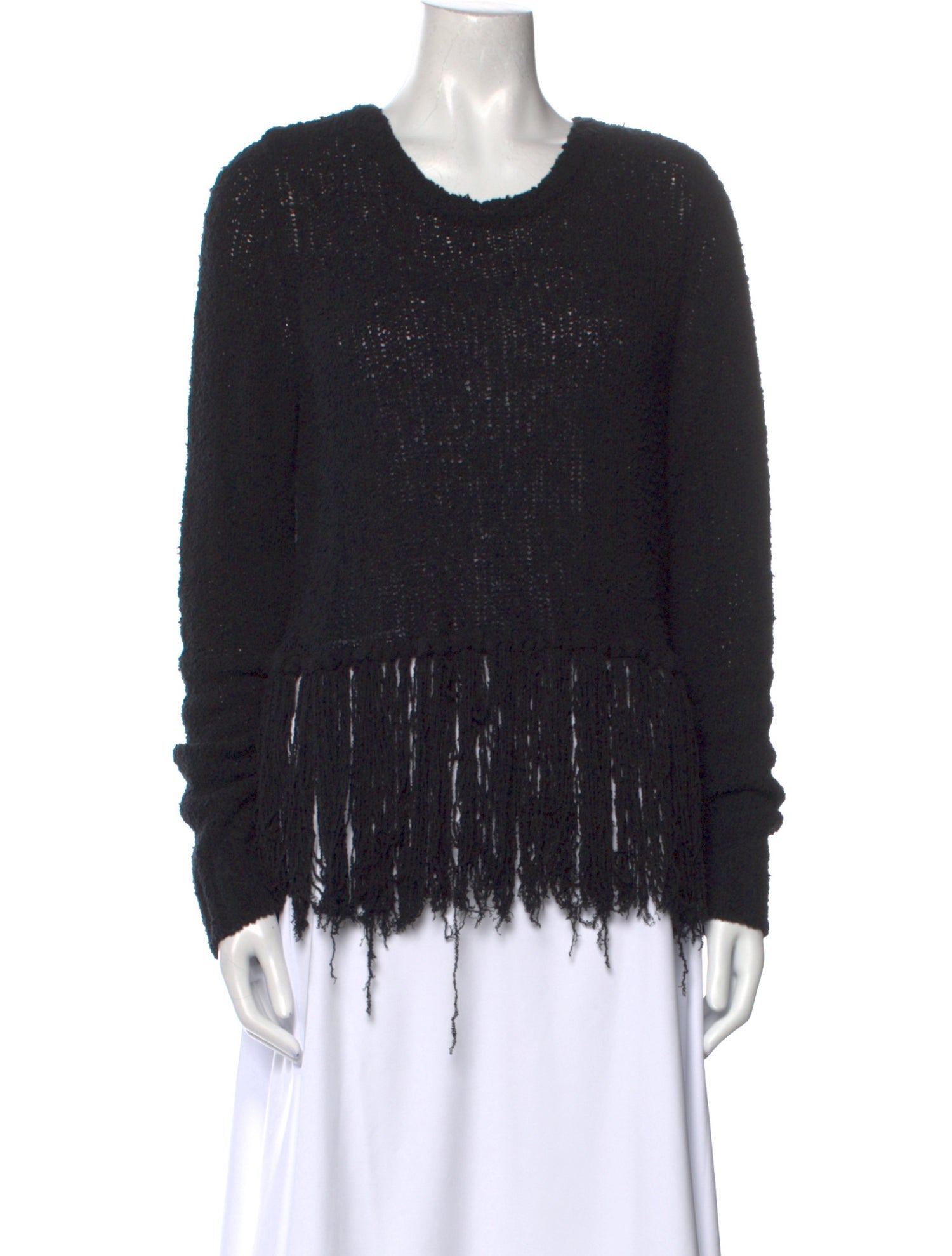 A.L.C. Silk Scoop Neck Sweater