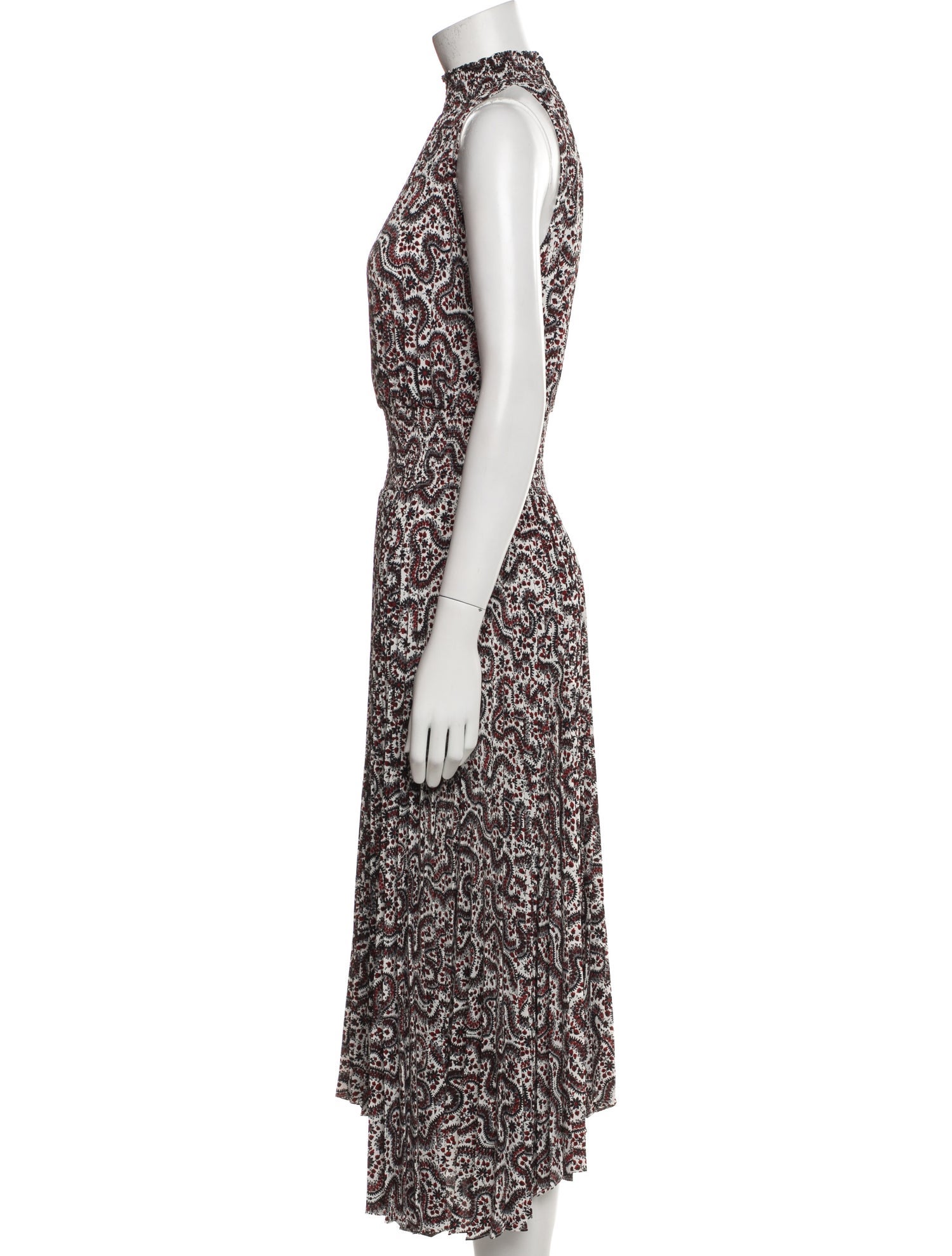 A.L.C. Printed Midi Length Dress w/ Tags