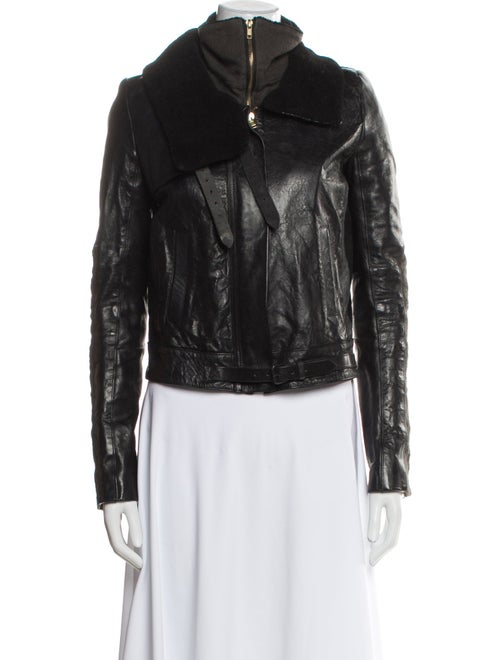 A.L.C. Lamb Leather Biker Jacket