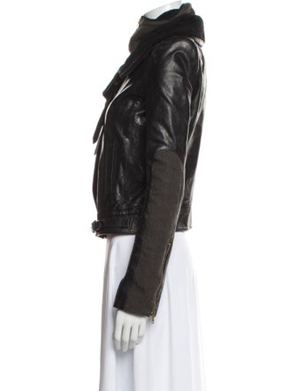 A.L.C. Lamb Leather Biker Jacket