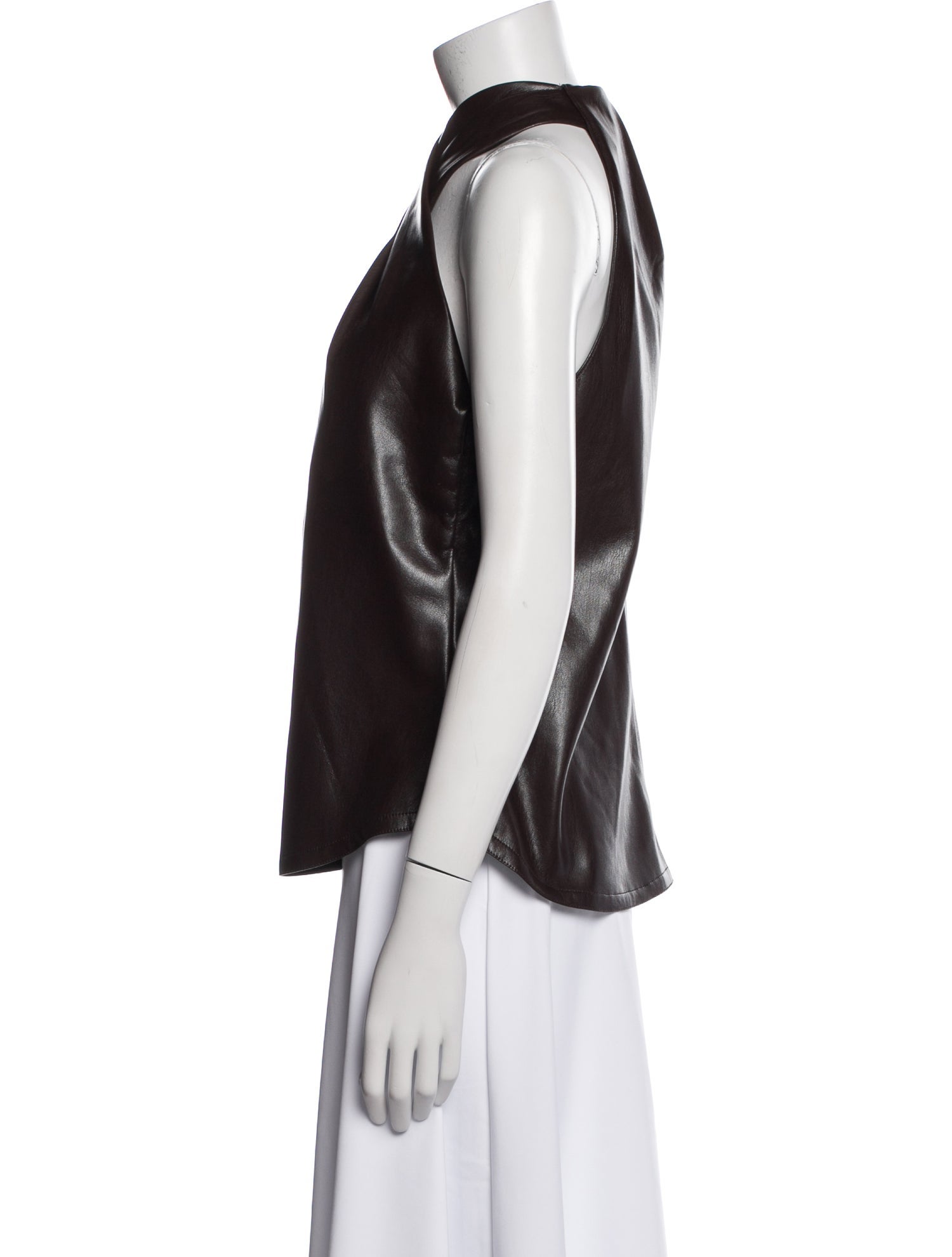 A.L.C. One-Shoulder Sleeveless Blouse