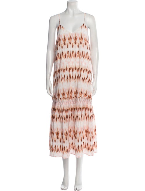 A.L.C. Printed Long Dress