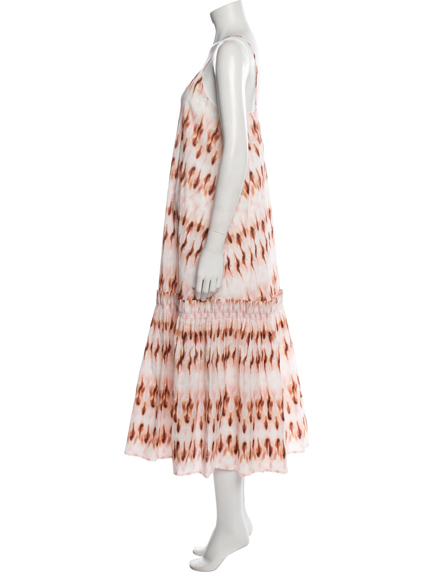 A.L.C. Printed Long Dress