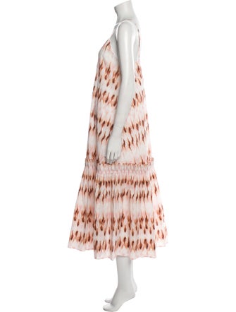 A.L.C. Printed Long Dress