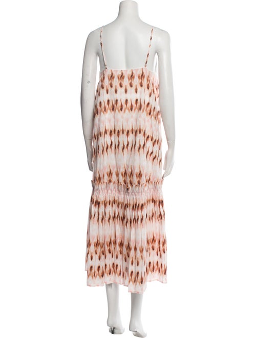 A.L.C. Printed Long Dress