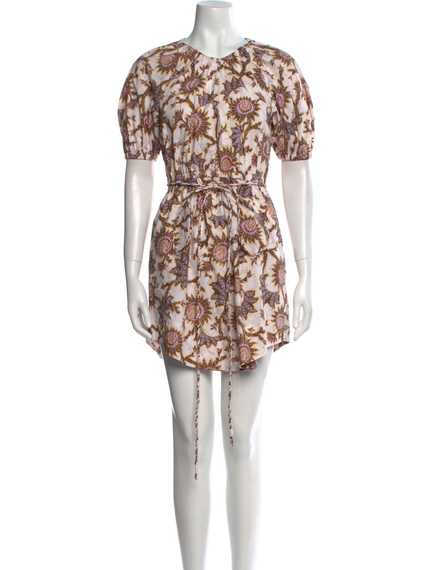 A.L.C. Floral Print Mini Dress