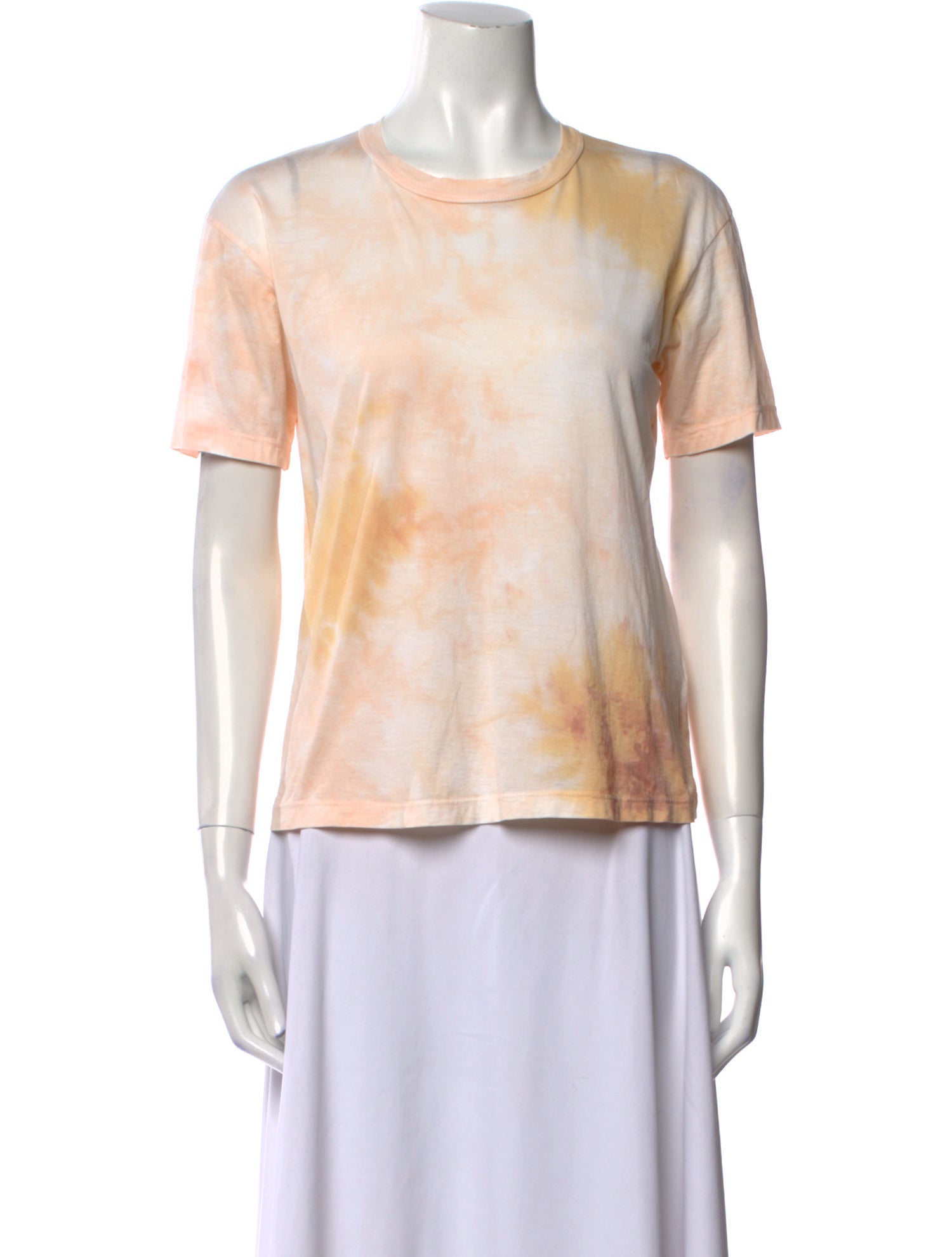A.L.C. Tie-Dye Print Crew Neck T-Shirt