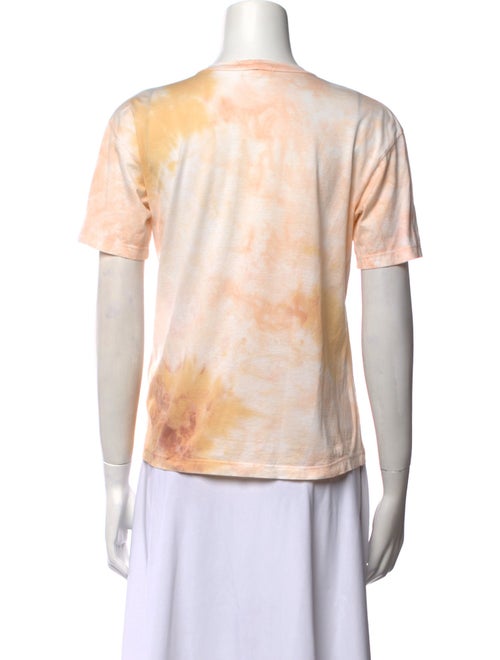 A.L.C. Tie-Dye Print Crew Neck T-Shirt