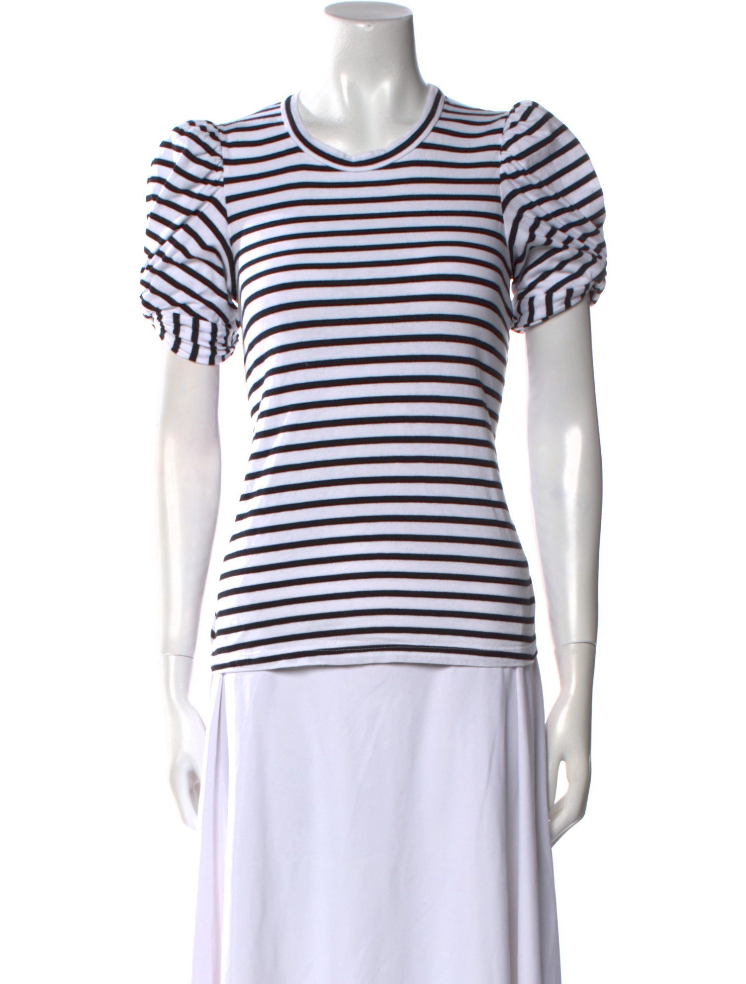 A.L.C. Striped Crew Neck T-Shirt