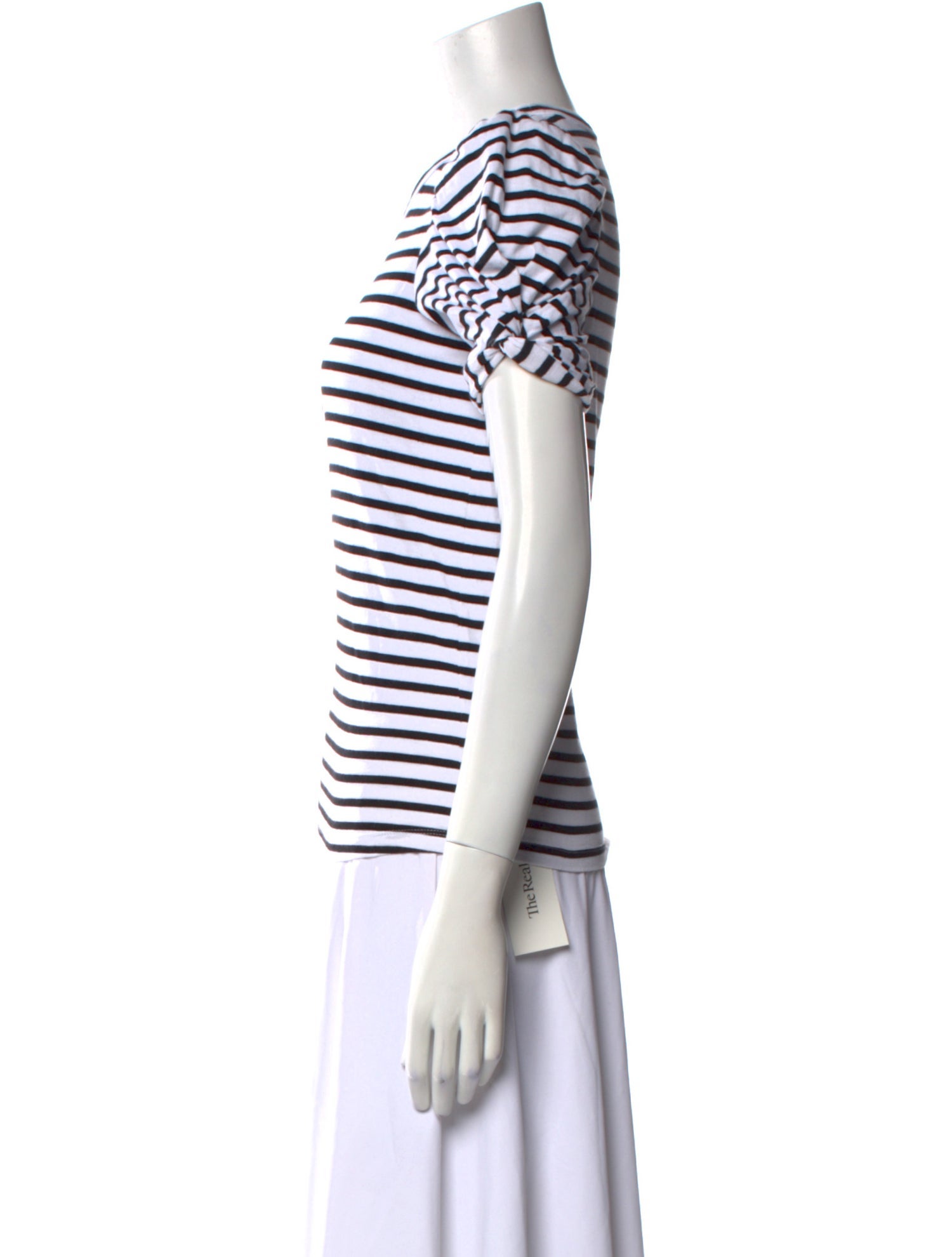 A.L.C. Striped Crew Neck T-Shirt
