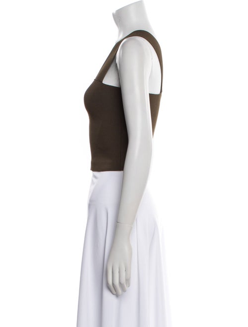 A.L.C. Square Neckline Sleeveless Crop Top