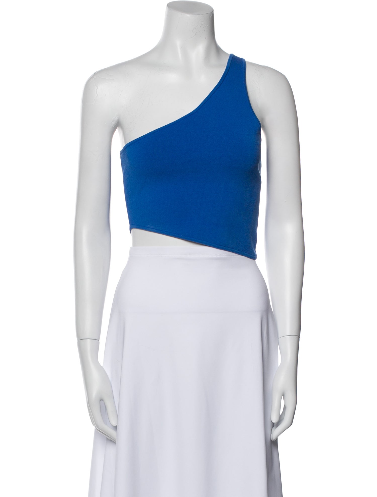 A.L.C. One-Shoulder Sleeveless Crop Top