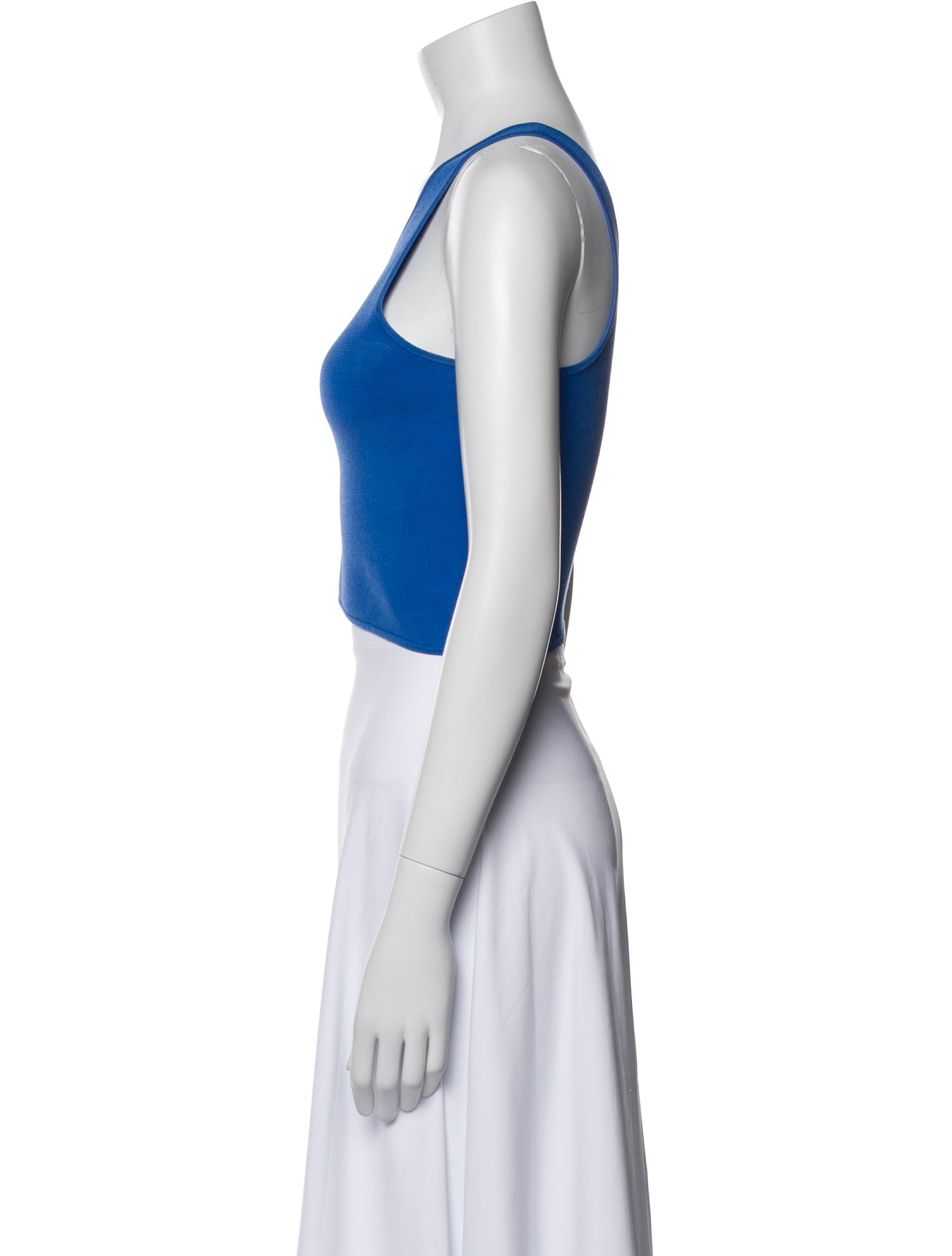 A.L.C. One-Shoulder Sleeveless Crop Top