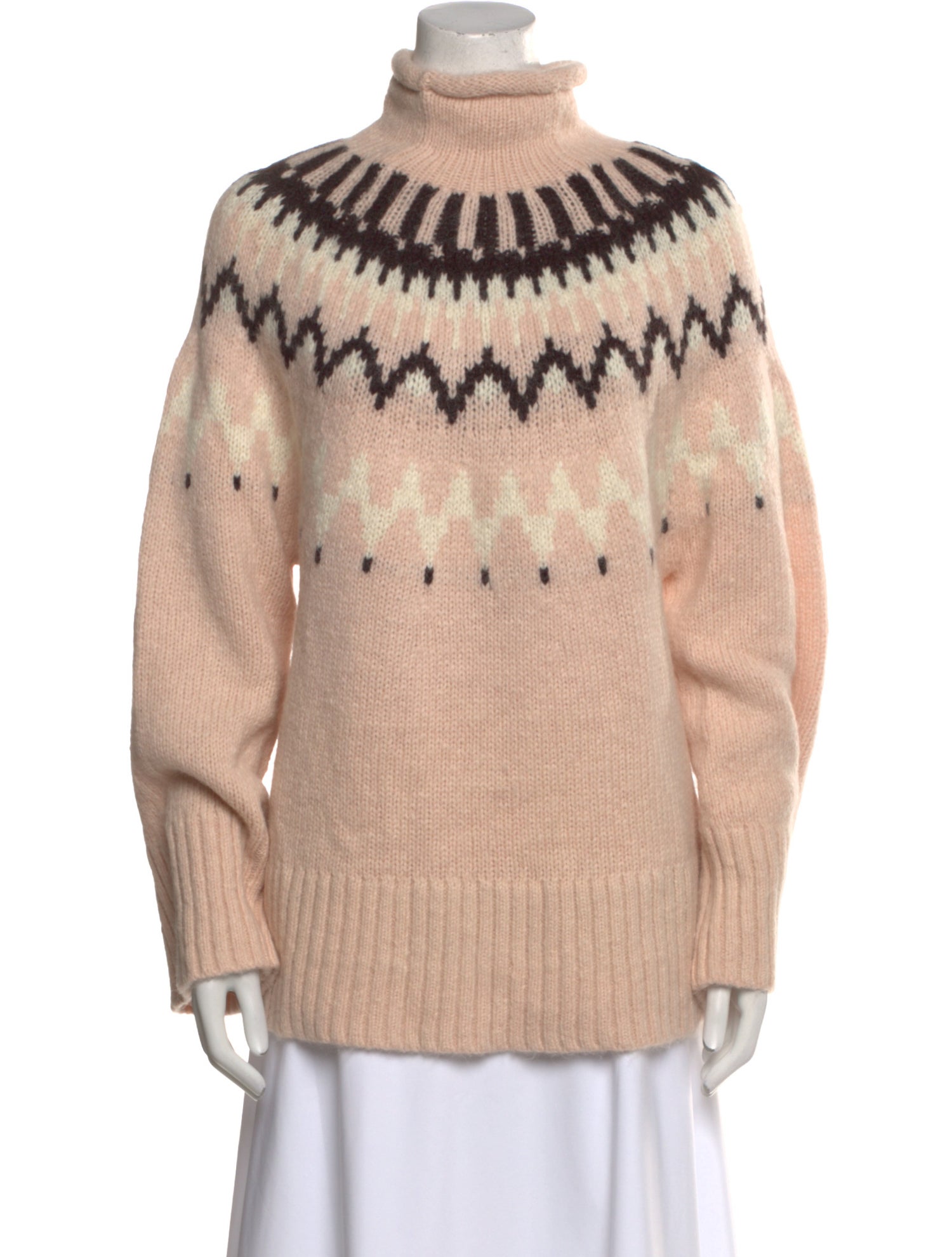 A.L.C. Alpaca Printed Sweater
