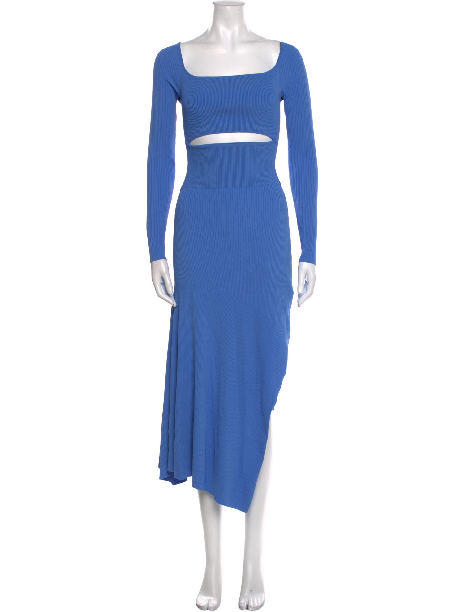 A.L.C. Square Neckline Midi Length Dress