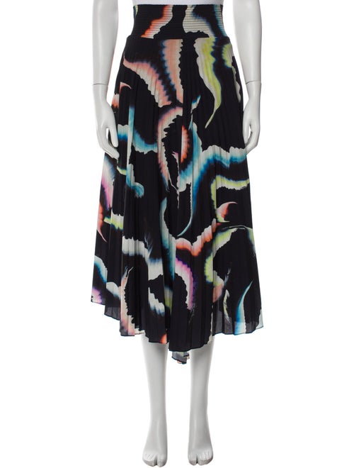 A.L.C. Printed Midi Length Skirt