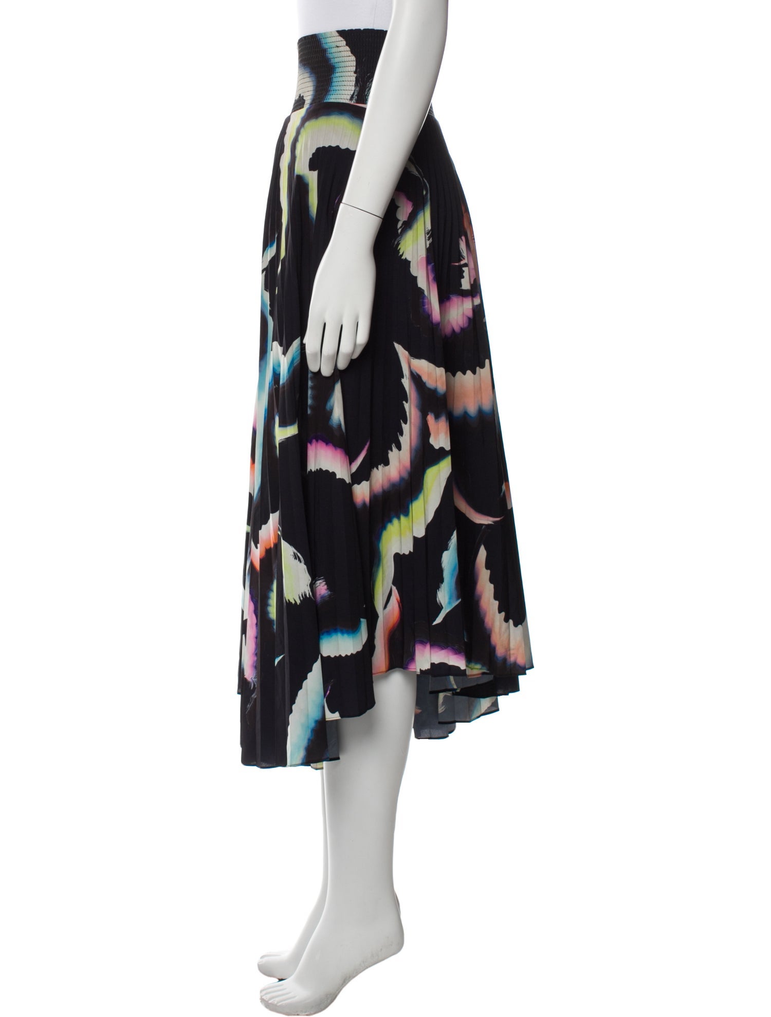 A.L.C. Printed Midi Length Skirt