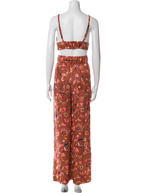 A.L.C. Linen Printed Pant Set