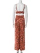 A.L.C. Linen Printed Pant Set