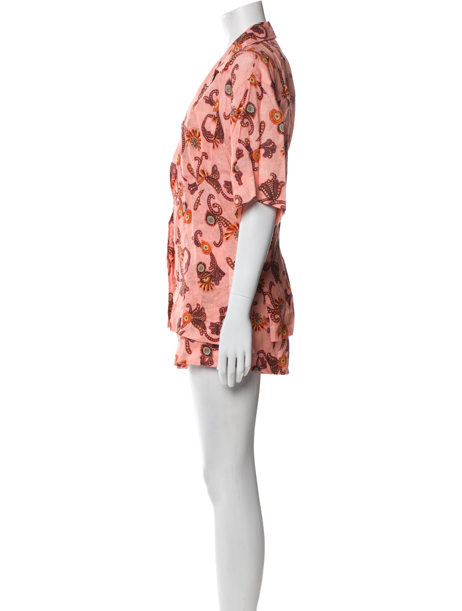 A.L.C. Linen Printed Pant Set